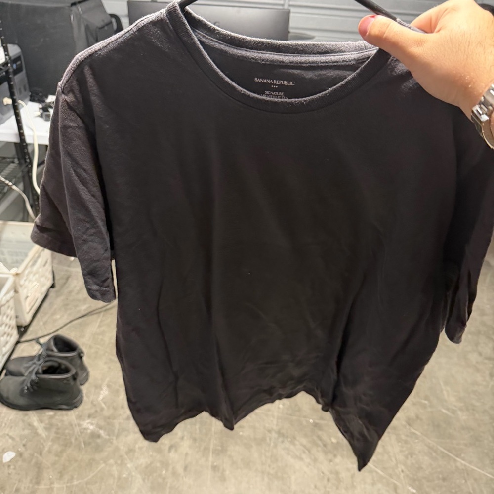Banana Republic Charcoal Tee